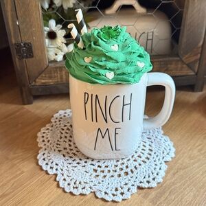 Rae Dunn Pinch Me Mug with Topper